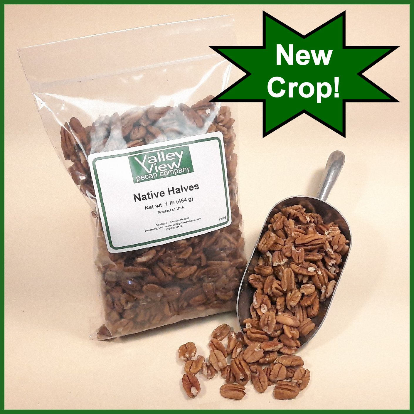 *2025 Crop* 1lb Native Pecan Halves