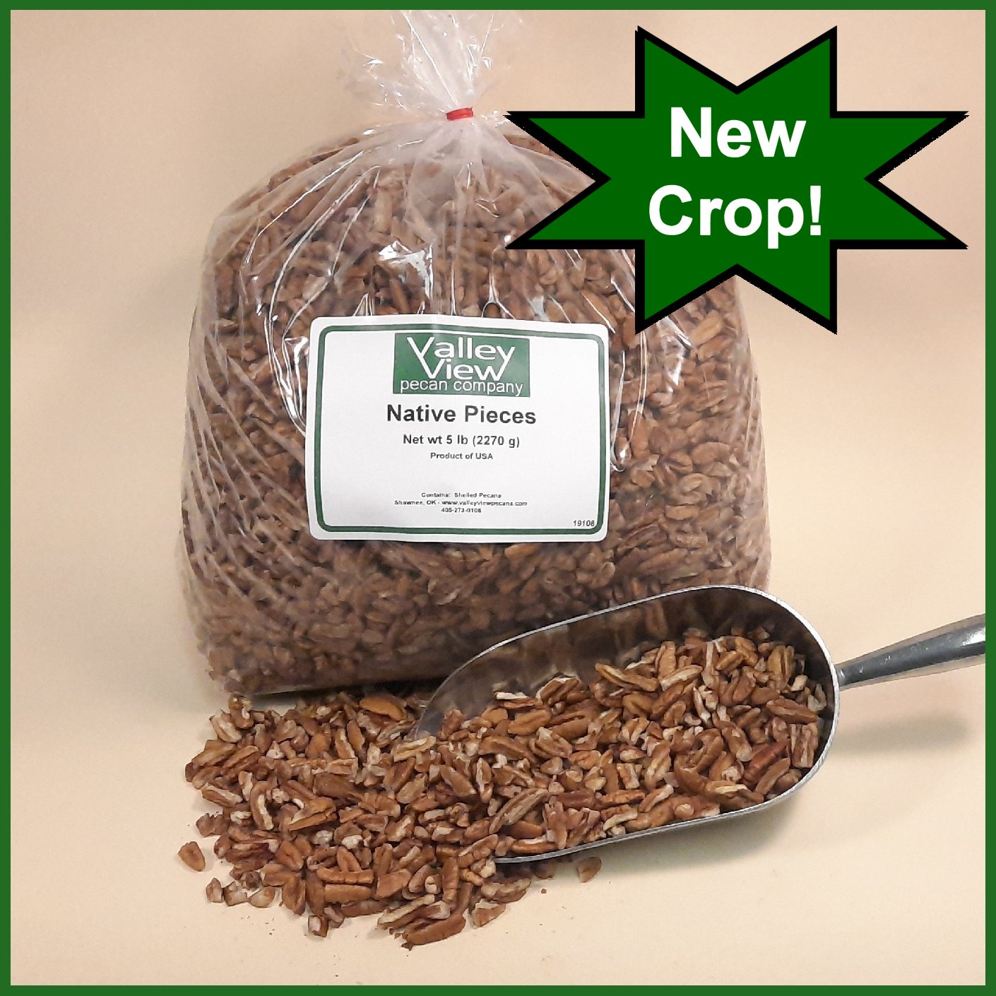 *2025 Crop* 5lb Native Pecan Pieces