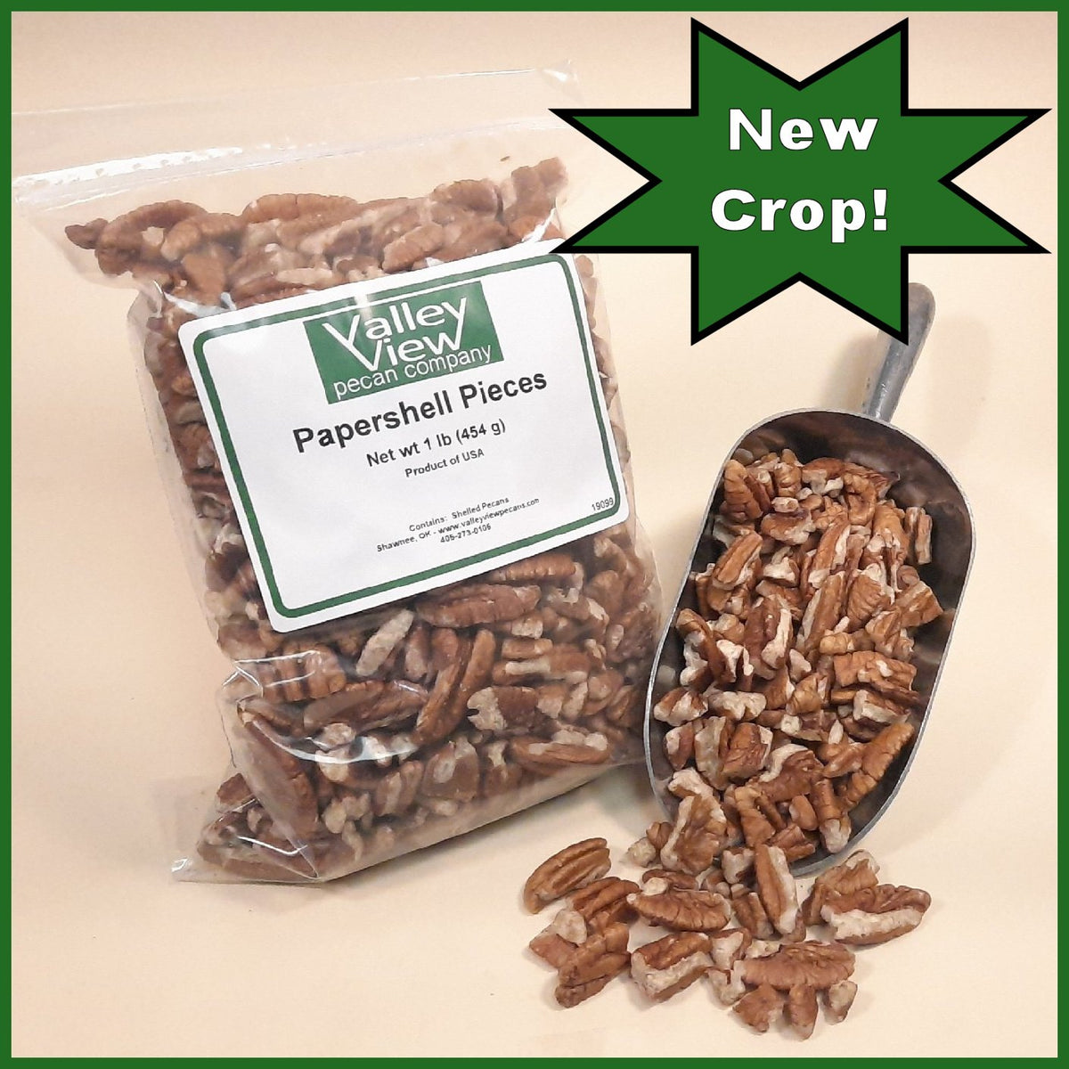 *NEW 2026 CROP* 1lb Pawnee Papershell Pieces
