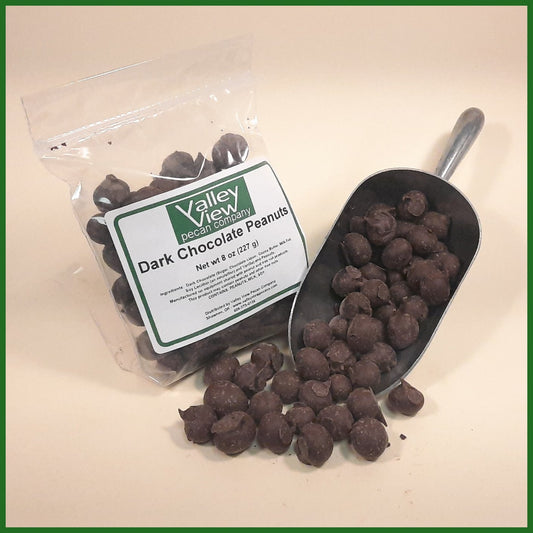 8oz Dark Chocolate Peanuts