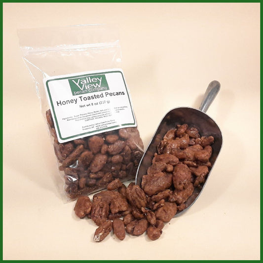 8oz Honey Toasted Pecans