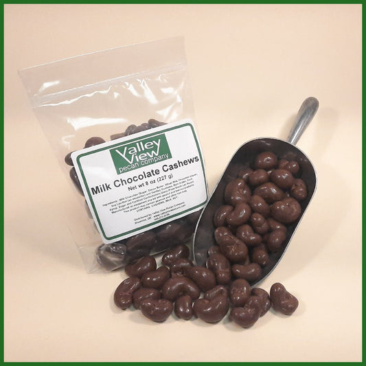 8oz Milk Chocolate Cashews