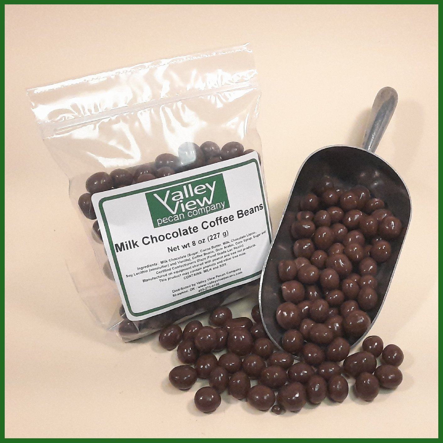 8oz Milk Chocolate Coffee Beans