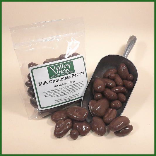 8oz Milk Chocolate Pecans