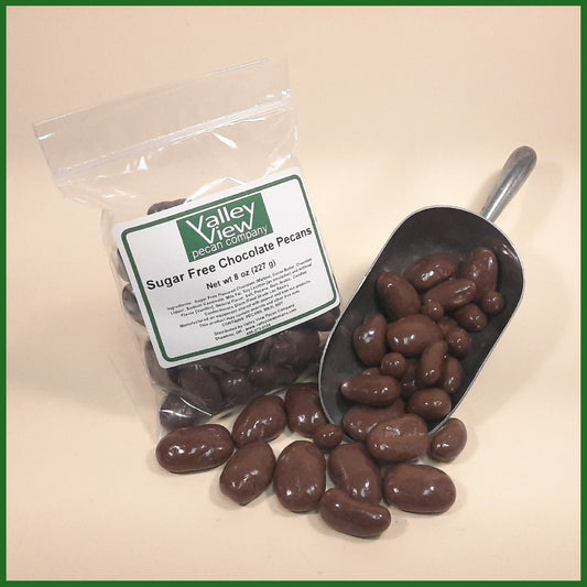 8oz Sugar Free Chocolate Pecans