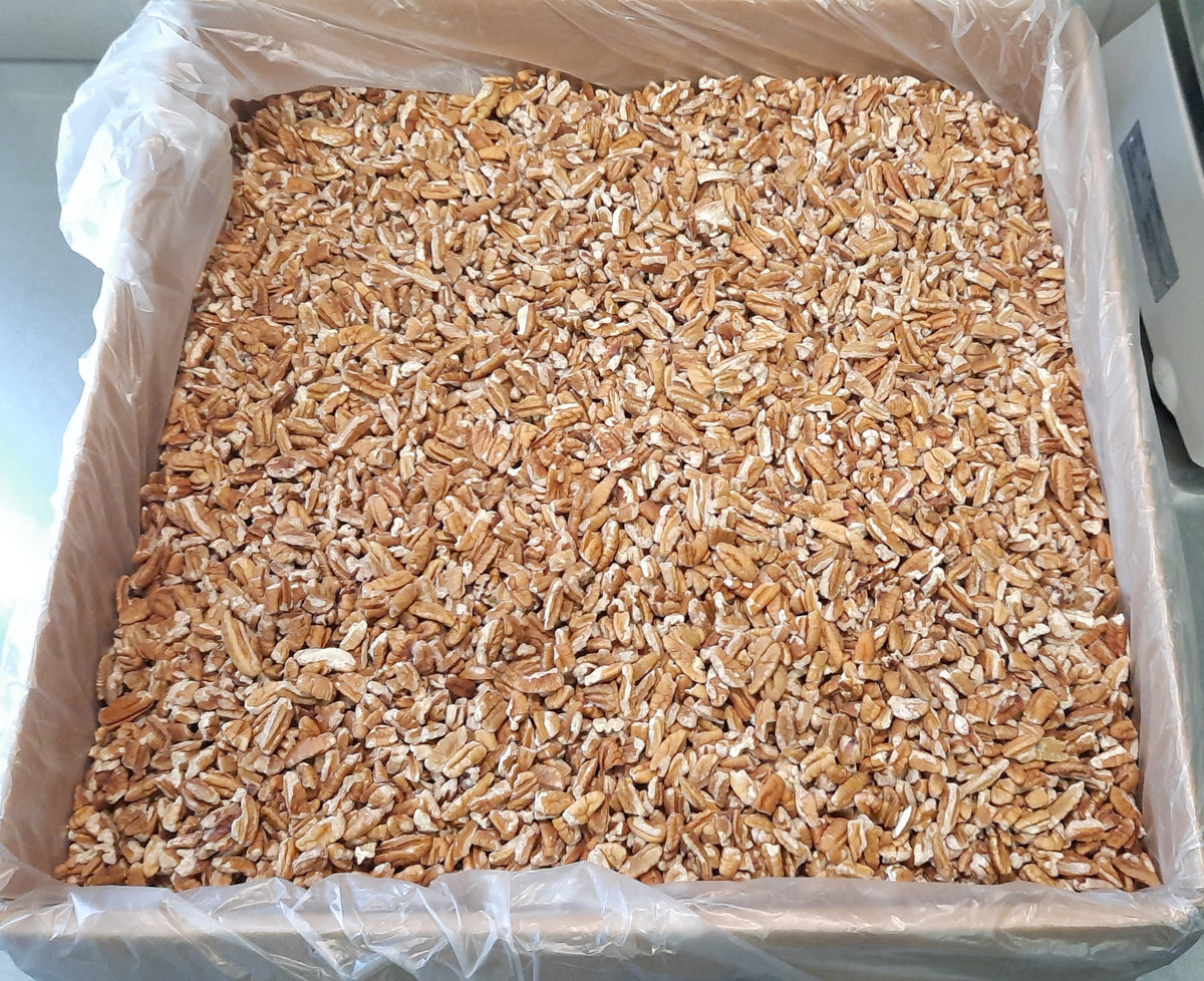 30lb Bulk Case 2025 Native Pecan Pieces